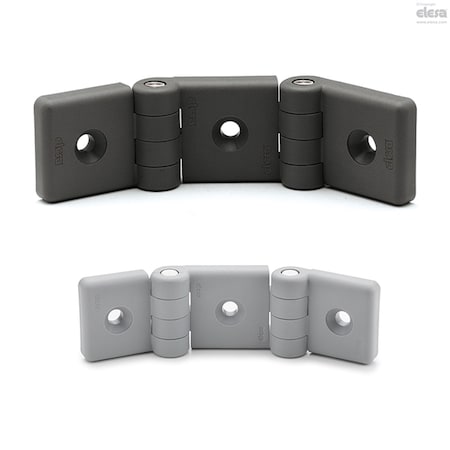 Elesa Double hinges for profiles, CFI.60-30/30 SH-6 CFI.